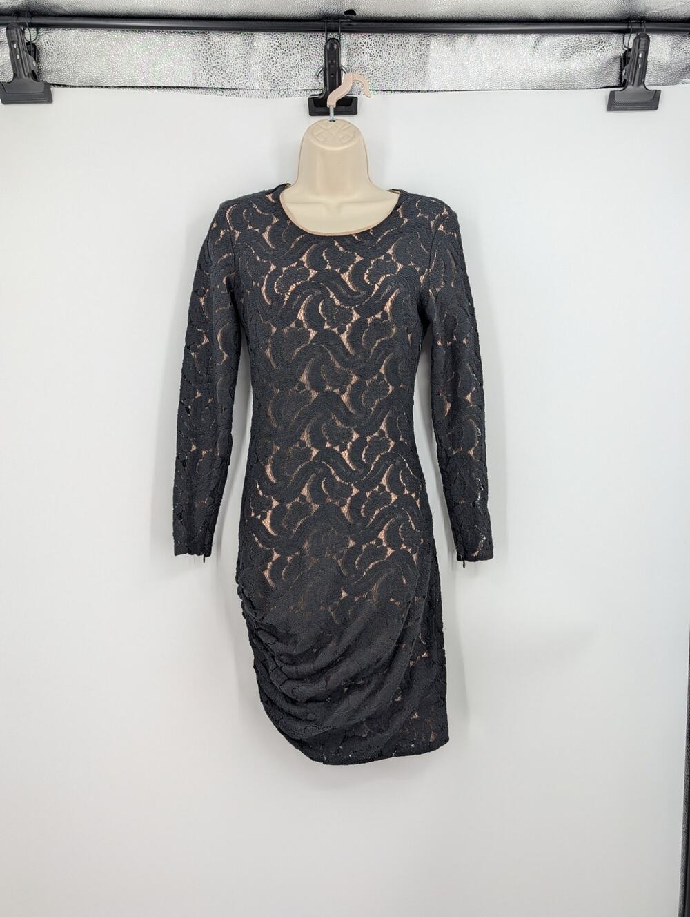 A.L.C Scarlett Lace Dress XS Cashmere Silk Occasion NYE Glam Cocktail LBD Resort